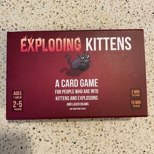 Exploding Kittens First Edition Card Game Regular and NSFW Decks